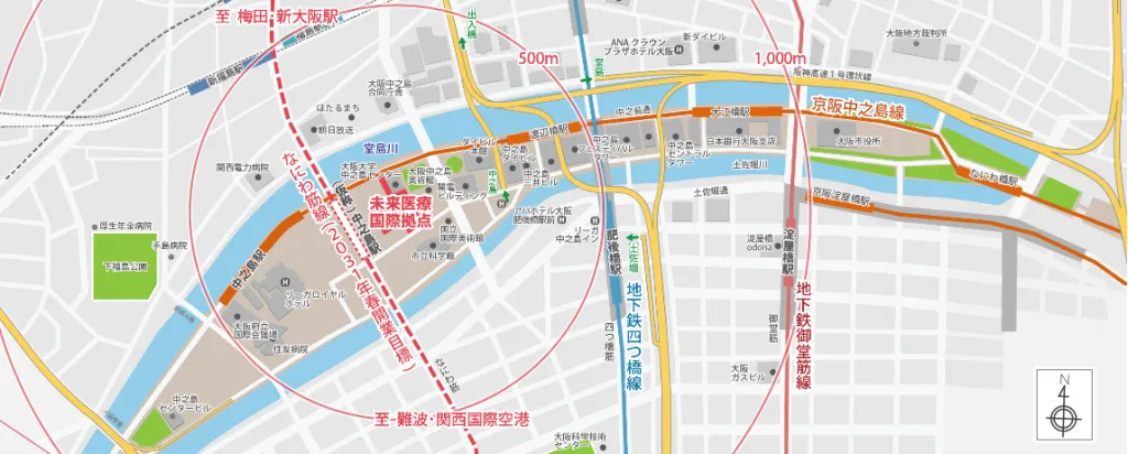 予定地・未来医療推進機構