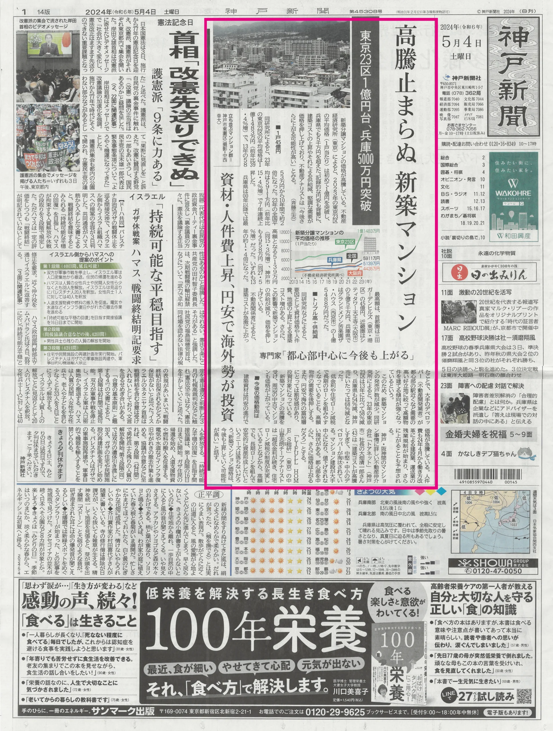 神戸新聞に取材を受けました