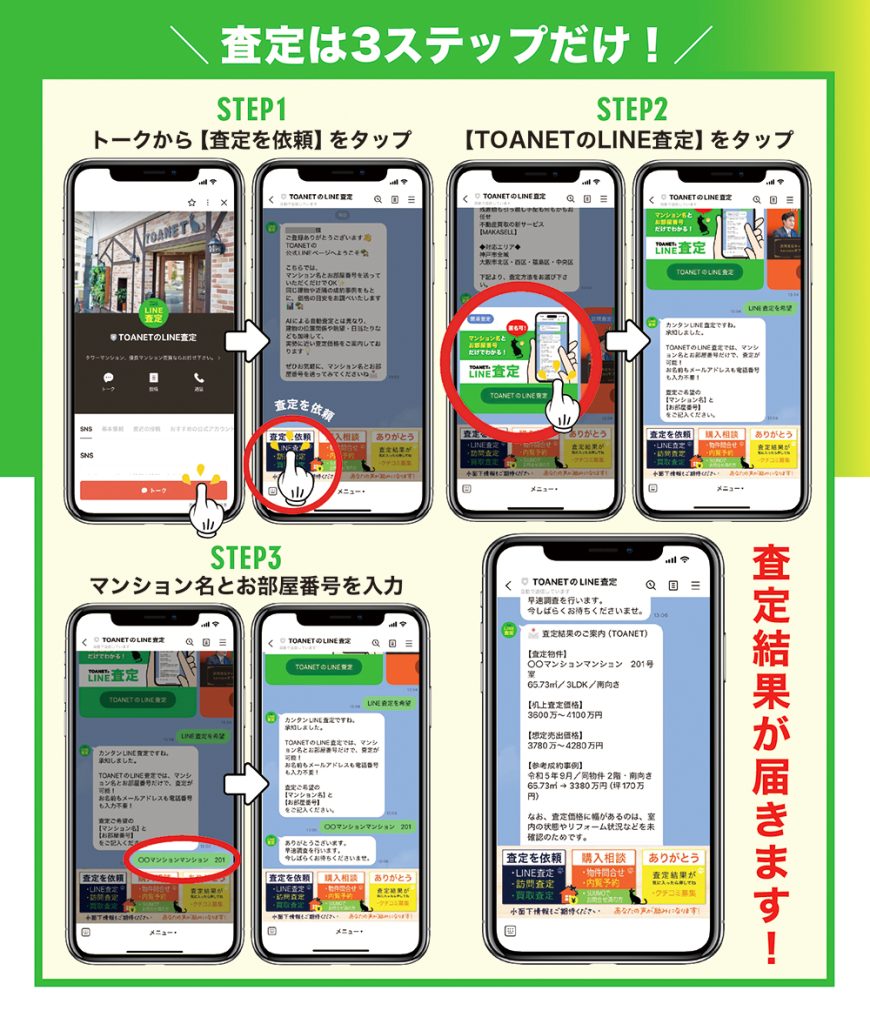 査定の流れ